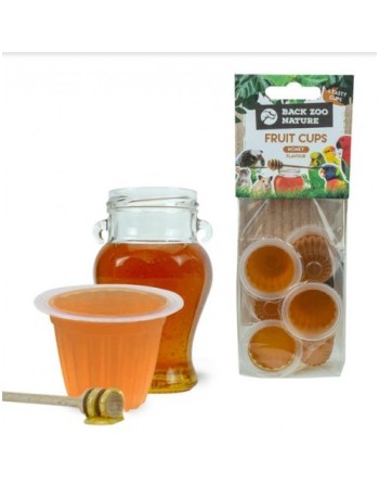 Back Zoo Nature Fruit Cups Honey Flavour