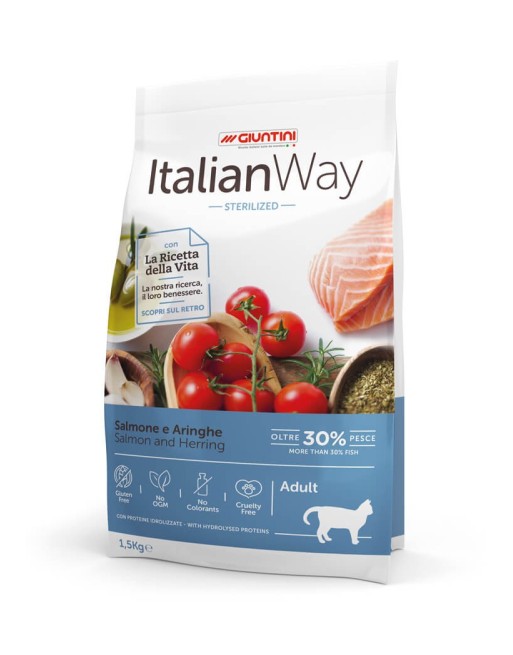 ItalianWay Exigent Sterilized Salmone e Aringhe