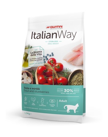 ItalianWay Sterilized - Ideal Weight Trota e Mirtilli