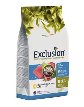 Exclusion Noble Grain Adult Tuna Medium Breed