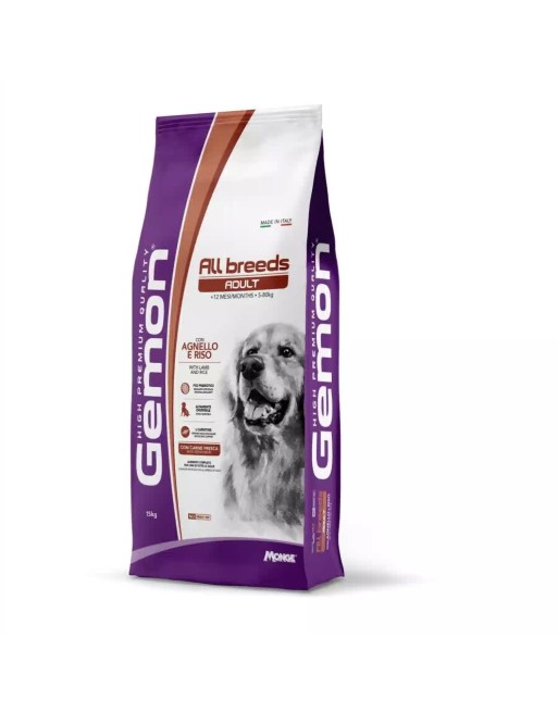 Gemon Adult All Breeds Agnello e Riso