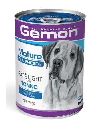 Gemon Mature All Breeds Paté Light Tonno