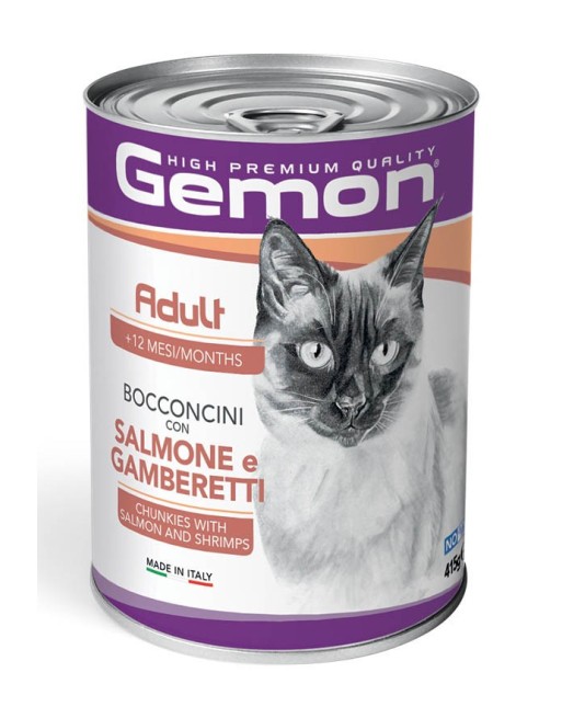 Gemon Adult Bocconcini Salmone e Gamberetti