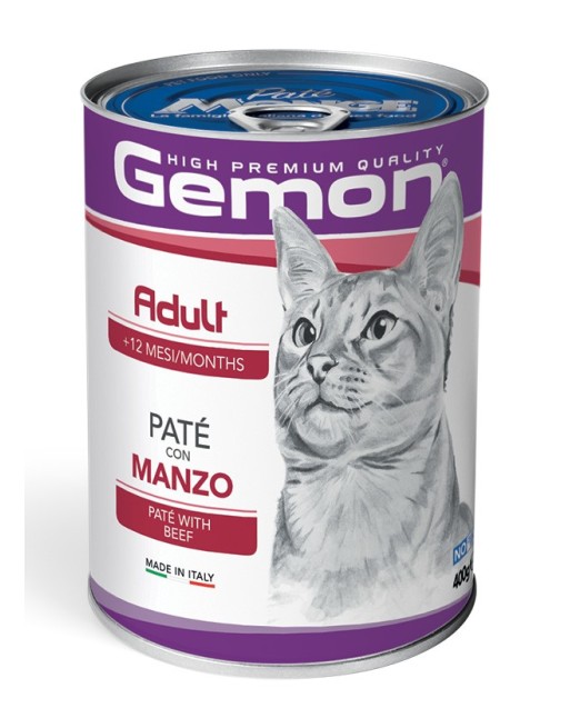 Gemon Adult Paté Manzo