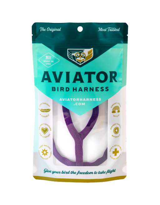 The Aviator Harness Pettorina Pappagalli