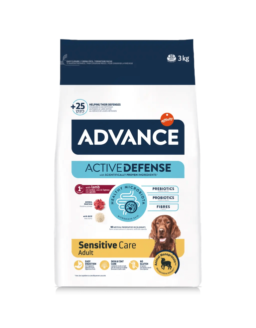 Advance Adult Sensitive Care Agnello e Riso