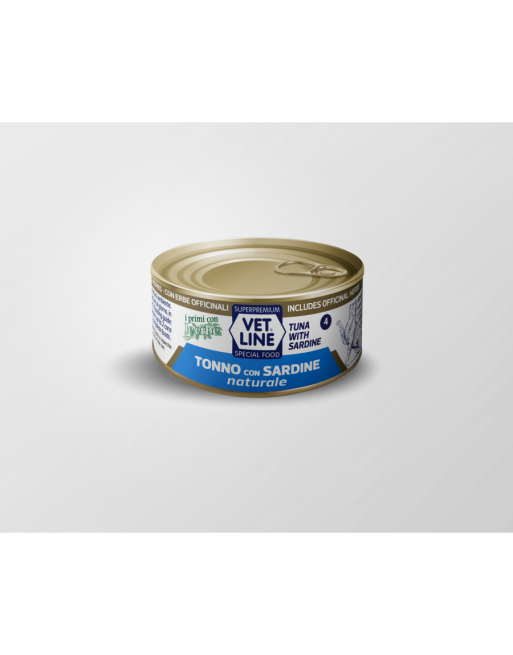 Vet Line Tonno Con Sardine Naturale