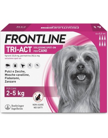 FRONTLINE TRI-ACT Pipette Per Cani 2-5Kg