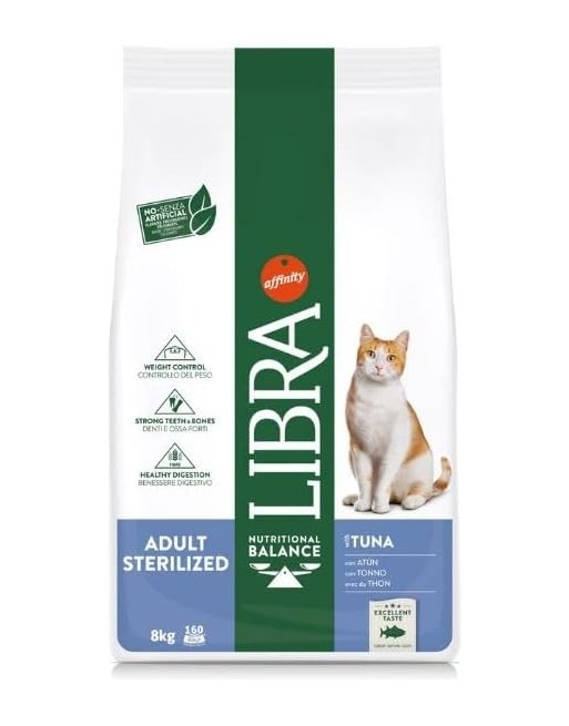 Libra Adult Sterelized Tonno 8kg Libra Adult Sterelized Tonno 8kg