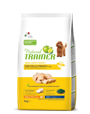 Natural Trainer Adult Small&Toy Pollo 2kg