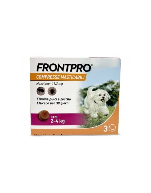 FRONTPRO Compresse Masticabili 2-4Kg