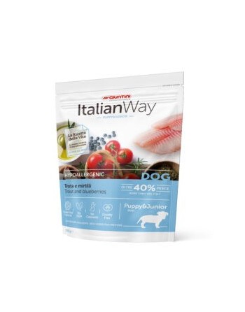 ItalianWay Puppy&Junior Hypollergenic Trota e Mirtilli