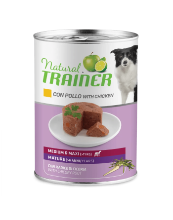 Natural Trainer Medium&Maxi Mature Con Pollo