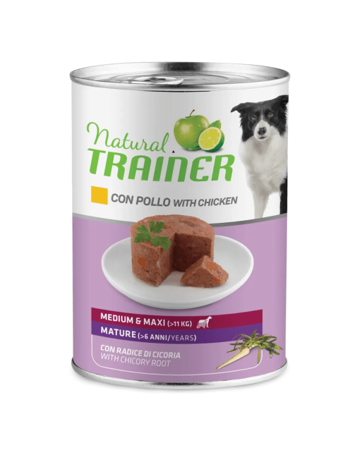 Natural Trainer Medium&Maxi Mature Con Pollo