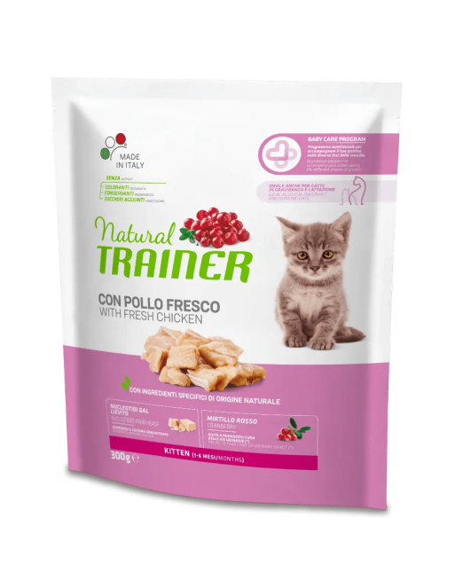 Natural Trainer Kitten Pollo 300g