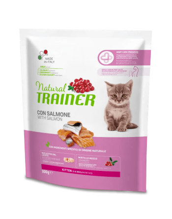 Natural Trainer Kitten Salmone 300g