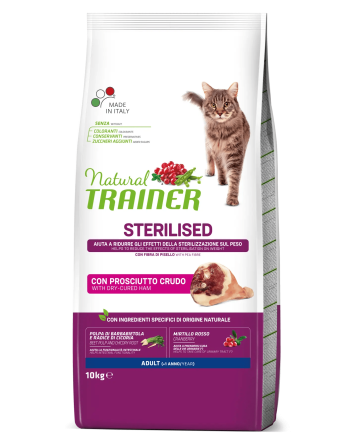 Natural Trainer Sterelised Prosciutto Crudo 10kg