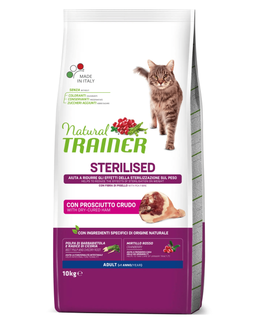 Natural Trainer Sterelised Prosciutto Crudo 10kg