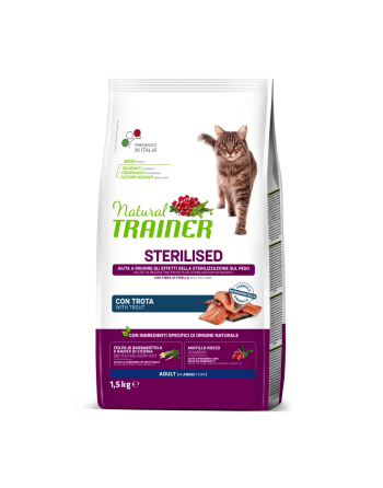 Natural Trainer Sterelised Trota 1.5kg