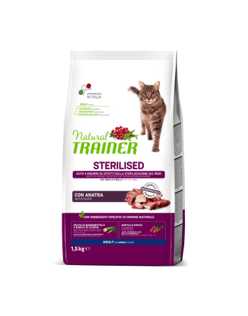 Natural Trainer Sterelised Anatra 1.5kg