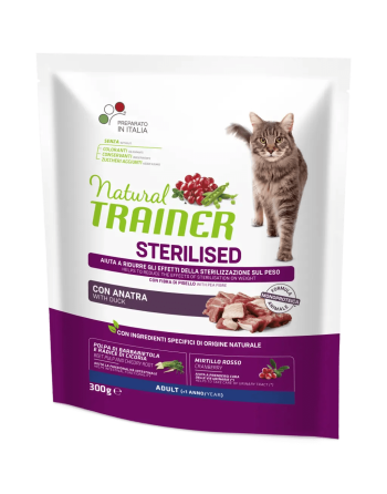 Natural Trainer Sterelised Anatra 300g