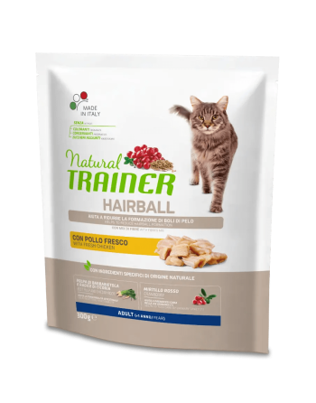 Natural Trainer Hairball Pollo 300g