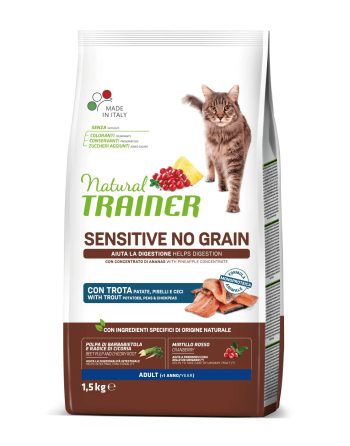 Natural Trainer Sensitive No Grain Trota 1.5kg