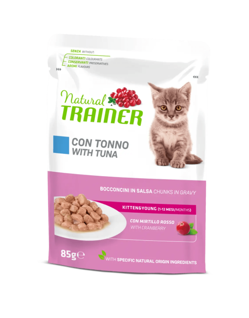 Natural Trainer Kitten&Young Con Tonno