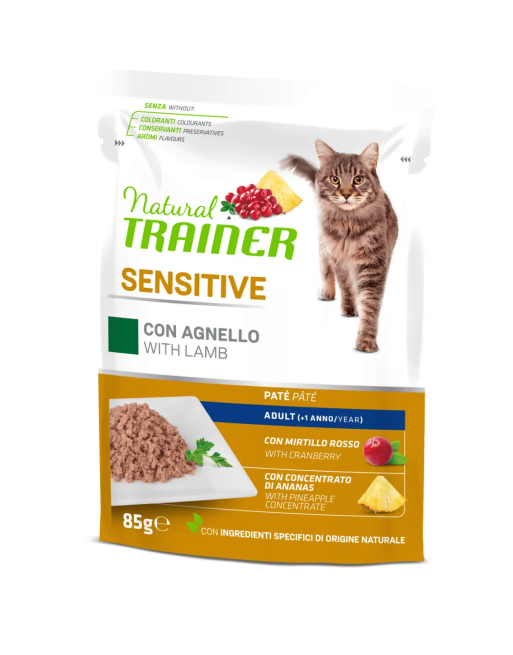 Natural Trainer Sensitive Con Agnello