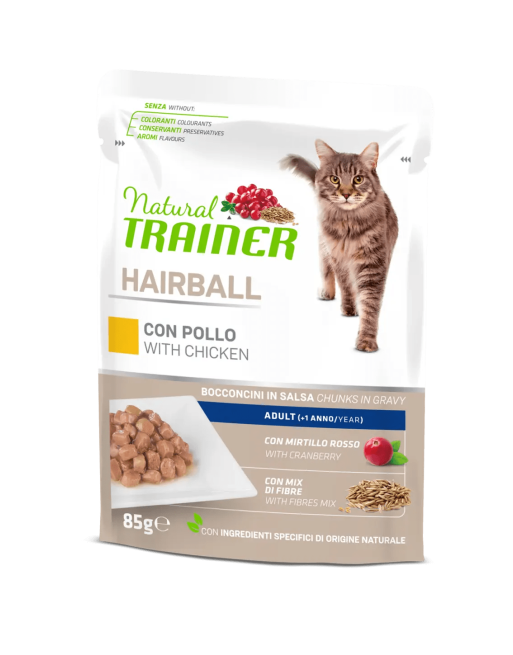 Natural Trainer Hairball Con Pollo